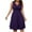 Purple, variant on IROINNID Wedding Guest Dresses for Women Evening Night Party Dress Plus Size V-Neck Solid Sleeveless Boho Dress Trendy Formal Dress,Green