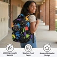 thumbnail image 2 of Garronmavis Tractor Kids Lightweight School Backpack 17-inch, Multi-Pocket Elementary Student Bag with Sturdy Construction, Comfortable for All Day School Use, 2 of 5