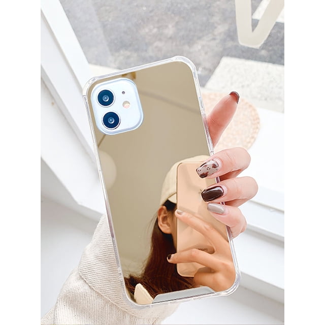 Mirror Phone Case Compatible With Apple Iphone 11/12/13/14 Pro Max/xs/xr/11 Pro/11 Pro Max/12 Pro/12 Pro Max/13 Pro/13 Pro Max/7 Plus/14 Pro/14 Pro Ma