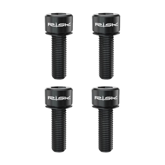 Soidarity Pernos de freno de disco de aleación para bicicletas de carretera, tornillos de frenado, piezas de repuesto, accesorio para mantenimiento de Ciclismo Negro Soidarity OD028229-02