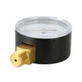 thumbnail image 3 of Manomètre Basse Pression pour Carburant Air Hydraulique 50mm 0/15 PSI 0/1 Bar 1/4 BSPT, Résistance à la Corrosion, 3 of 6