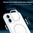 thumbnail image 4 of Funda Case Deluxe para iPhone 17 BLANCO Uso Rudo Compatible con MagSafe, Protección Antigolpes Resistente, PC + TPU, Diseño Elegante y Duradero, 4 of 7