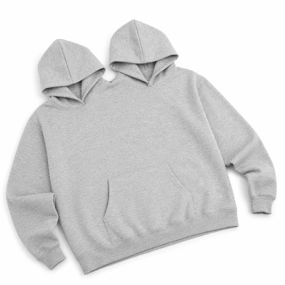 Lsupdaol Two Person Couples Hoodie Matching Sweatshirts Christmas Gift Grey