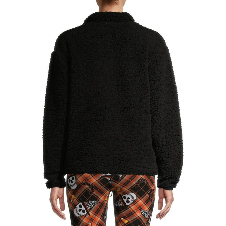 Walmart no boundaries sherpa pullover hotsell
