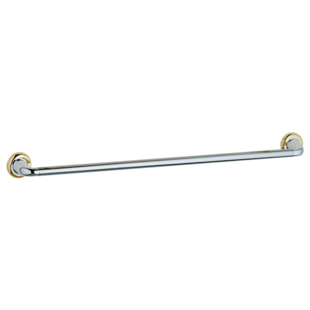 Delta 73030CB Innovations Bath 30" Towel Bar Chrome & Brass Finish
