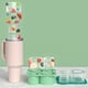 thumbnail image 5 of Billuyoard Accesorios de las bandejas de cubitos de hielo del verano para el lanzamiento fácil de la taza de los moldes del silicón de la tapa Barra de herramientas verde, 5 of 6
