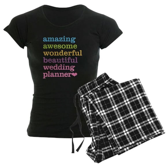 CafePress - Wedding Planner - Women's Dark Pajamas