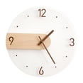 thumbnail image 1 of Reloj de pared moderno Perfecl 16 pulgadas negro, 1 of 8