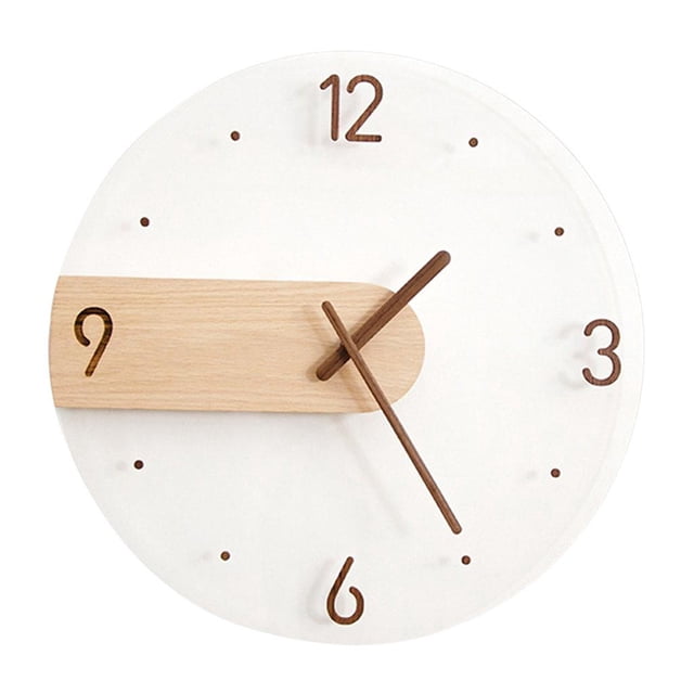 Reloj de pared moderno Perfecl 16 pulgadas negro