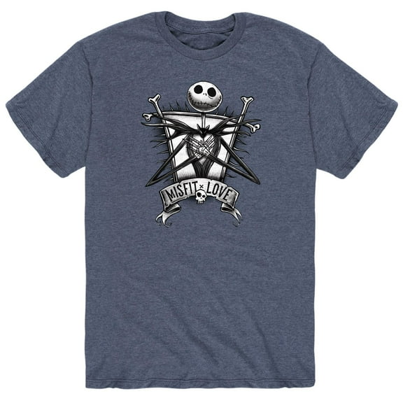 The The Nightmare Before Christmas - Valentine's Day - Men's Short Sleeve Graphic T-Shirt