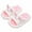 White, variant on IROINNID Toddler Little Kids Rabbit Beach/Pool/Shower Slides/Anti-Skid Home Bath Slippers/Cute Summer Outdoor Shoes for Girls and Boys