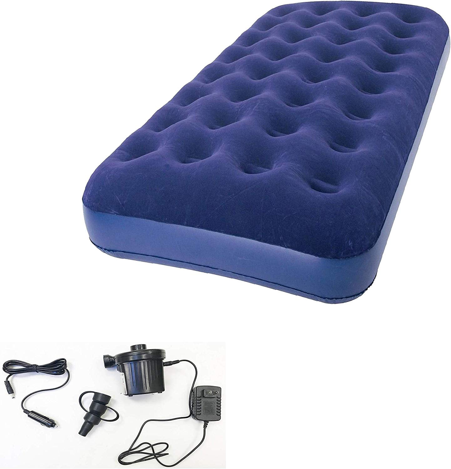 Zaltana Twin Size Air Mattress with Two Way Electric air Pump