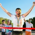 thumbnail image 4 of OULII Médaille de Course Médaille Commémorative Dorée Fête Lot de 1, 4 of 7