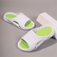 thumbnail image 4 of Otqutp Mens Sport Sandals Closed Toe Cutout Design Slip-On Shoes Casual Summer Lightweight Pool Shower Beach Slippers, 4 of 7