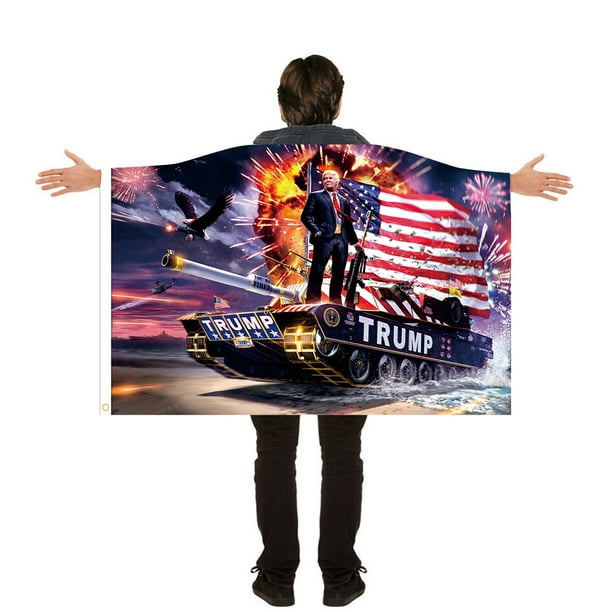 Trump 2024 Haga Que Estados Unidos Vuelva A Ser 150x90 Cm para El Al Aire Libre