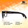 thumbnail image 4 of Safety Glasses KLEENGUARD V30 Maverick Clear Lens Black Frame, 4 of 9