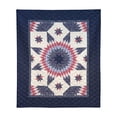 thumbnail image 6 of Donna Sharp Americana Bluefield Star UCC Quilted Throw, 6 of 6