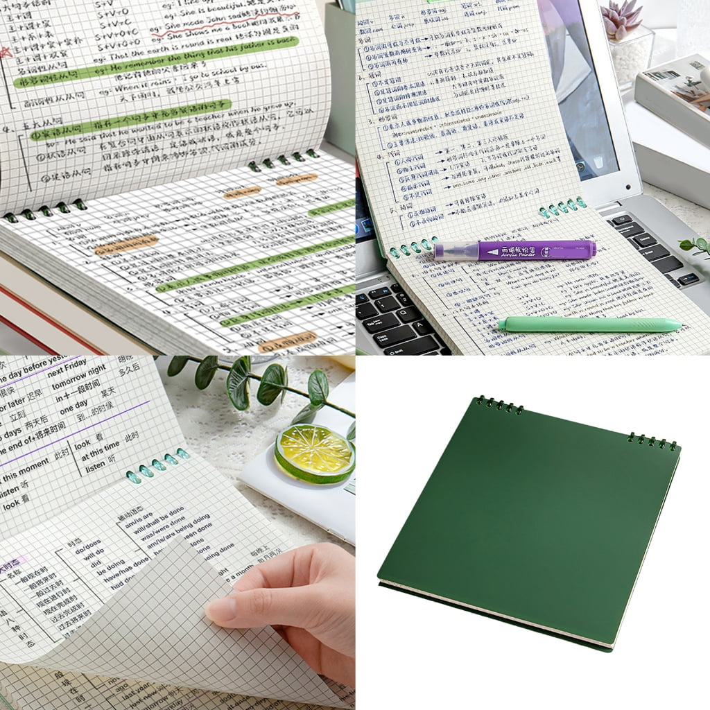 Grid Notebook Loose Leaf Journal Writing Pad Diary Notebook Writing Notebook