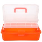 KAKOWELY tool box Multi-function Tool Organizer Convenient Storage Box Household Storage Case Tool Accessory12.6"X6.69"X5.71"