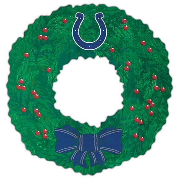 Indianapolis Colts 16'' Team Wreath Sign