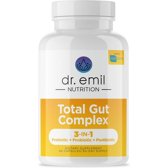Dr. Emil Nutrition Total Gut Complex | 60 Capsules | 30 Servings