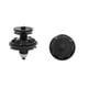 thumbnail image 1 of 10pcs 6Q0868243 8mm negro Remaches Cierre de plástico Clips Grapa de fijación del guardabarros paragolpes Para Automóvil para Audi, 1 of 1