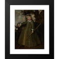 thumbnail image 2 of Jan Albertsz. Rotius 19x24 Black Modern Framed Museum Art Print Titled - Portrait of a Boy with a Billygoat (1652), 2 of 5