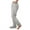 Gray, variant on yuCgh Men's and Women's Same Style Plush Thick Stockings, Footed Warm Sleepwear Pants with Elastic Waist,Black L