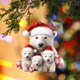 thumbnail image 4 of Colgante Acrílico De Oso Polar Navideño Colgante Decorativo Navideño Colgante Para Árbol De Navidad Colgante Para Coche Decoraciones Festivas, 4 of 7