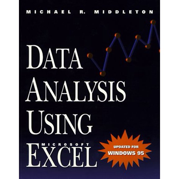 Pre-Owned Data Analysis Using Microsoft Excel: Updated for Windows 95, 9780534244262, 0534244262, Paperback, Revised edition