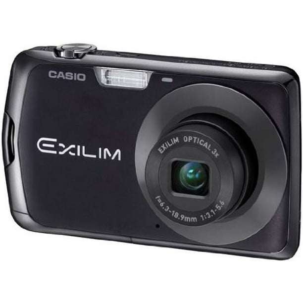 Terugspoelen strelen keuken Casio Exilim EX-S7 12 MP Digital Camera with 3x Optical Zoom and 2.7-Inch  LCD (Black) - Walmart.com