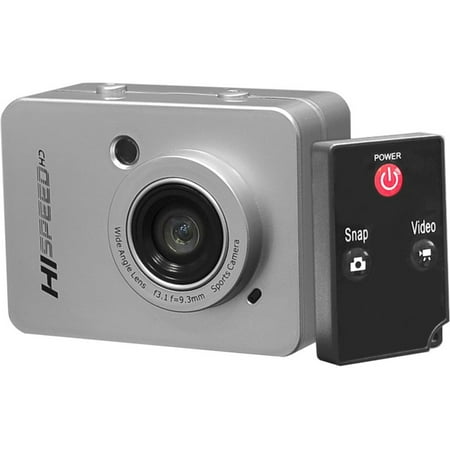 PyleSports Hi-Speed HD PSCHD60SL Digital Camcorder 2.4 LCD Touchscreen CMOS Full HD Silver