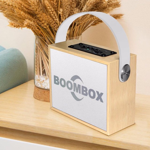 Altavoz Bluetooth portátil tipo colgante resistente al agua 12W