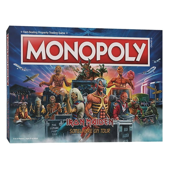 Iron Maiden Jeu de Société Monopoly