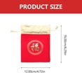 thumbnail image 2 of LOLIPPYY 10Pcs Jewelry Bags Red Velvet Cloth for Reusable Storage and Wrapping, 2 of 8