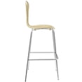 thumbnail image 3 of Modway Passage 31" Modern Style Wood Dining Bar Stool in Natural Finish, 3 of 4