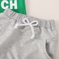 thumbnail image 6 of Xijirk Toddler Boys Girls Short Sleeve St Patricks Day Letter Print T Shirt and Pants Outfit Summer Holiday Play Clothes Set Soft Breathable Cotton,12-18 Months,Green, 6 of 7