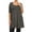 Solid, variant on Women's Plus Size Trendy Style Baby Doll Solid Dress