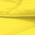 thumbnail image 5 of DNG Creations 5 Piece Damask Stripe Comforter 100% Egyptian Cotton 550 GSM Filling ( California King Size ) All Season 800 Thread Count - Stripe Yellow Colour, 5 of 6