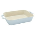 thumbnail image 2 of Staub Ceramic 3-pc Rectangular Baking Dish Set - Macaron Pastel Blue, 2 of 4