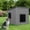 Black, variant on Bifanuo Outdoor Cat House, Weatherproof Shelter for Feral Cats & Kittens, Durable Insulated PP Shelter for Garden & Patio (Gray & Black)
