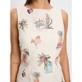 thumbnail image 7 of Women Sleeveless Print Mini Dress Casual Summer Slim Fit Short Dress, 7 of 7
