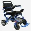 Geo Cruiser GC-316B01 DX Compact Lightweight Folding Power Wheelchair - Blue