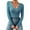 Blue, variant on JDEFEG Thermal Underwear Thermal Underwear for Men Women Casual Solid Color Deep V Neck Stretch Knit Long Sleeve Top Lined Leggings Women Polyester Gray
