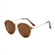 thumbnail image 4 of Gafas de sol de cara redonda de metal Gafas de sol de conductor retro Hombres y mujeres disponibles Gafas de sol de moda personalizadas, 4 of 5