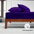 thumbnail image 2 of SCI Luxury 4PC Sheet set 800 Thread Count Bedsheets pure Egyptian Cotton Queen Size Sateen Weave Hotel Sheets Fits Mattress Upto 16" Inch Deep Pocket ( Purple ), 2 of 5