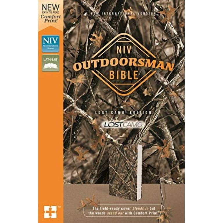 Jason Cruise Niv Outdoorsman Bible Lost Camo Edition Leathersoft