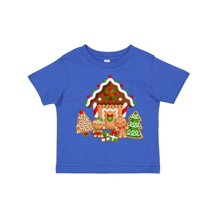 

Inktastic Gingerbread House Christmas Gift Toddler Boy or Toddler Girl T-Shirt