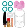thumbnail image 1 of HINTRMENT Tig Cup Wire Mesh 1 Set for Welding Torch Accessories Conductivity, 1 of 8