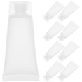 thumbnail image 1 of BRIGHTFUFU 50 tubos de crema vacíos para viaje, tubos de loción rellenables, tubos de viaje para loción y pasta de dientes., 1 of 7